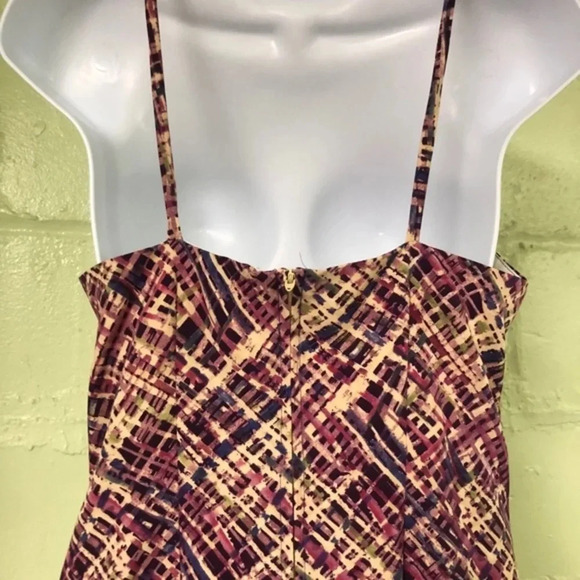 Femmes by C & A Vintage Geometric Slip Dress 10 - Picture 8 of 10